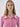 RIBBED KNIT SLIMFIT TOP_PINK