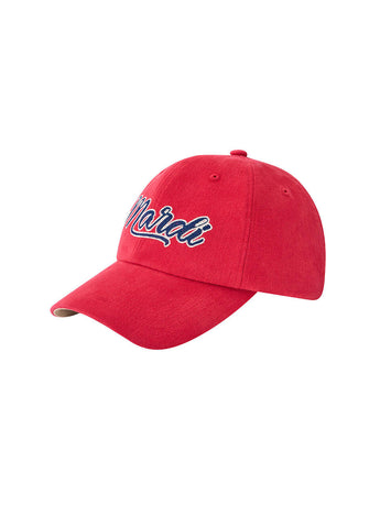 CAP MARDI CHAIN VINTAGE LOGO_RED
