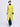 WOOL DOUBLE MAXI COAT COLLARLESS_YELLOW