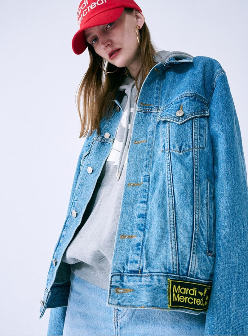 UNISEX DENIM TRUCKER_BLUE
