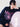 SWEATSHIRT FLOWERMARDI NEEDLEWORK_NAVY FUCHSIA