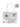 CANVAS BAG TRIPLE FLOWER_WHITE BLACK