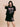 SWEAT SHORTS FLOWER_BLACK PINK