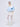 CROPPED DOWN JACKET COLOR BLOCK_SKY
