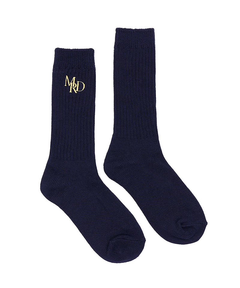 SOCKS MRD LOGO (NAVY YELLOW)